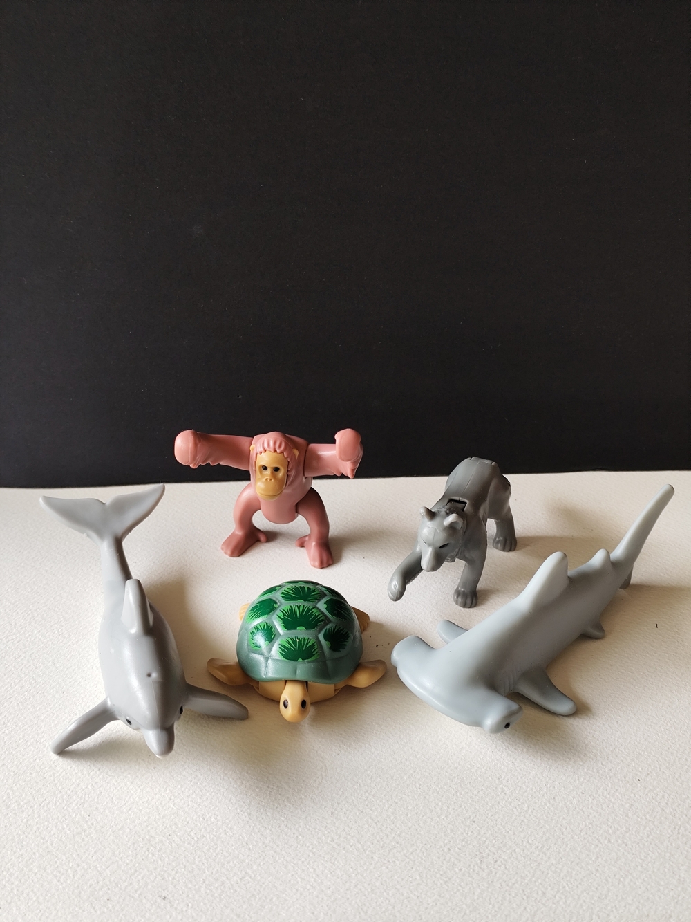 Set of 5 Playmobil McDonald’s 2024 animal figurines